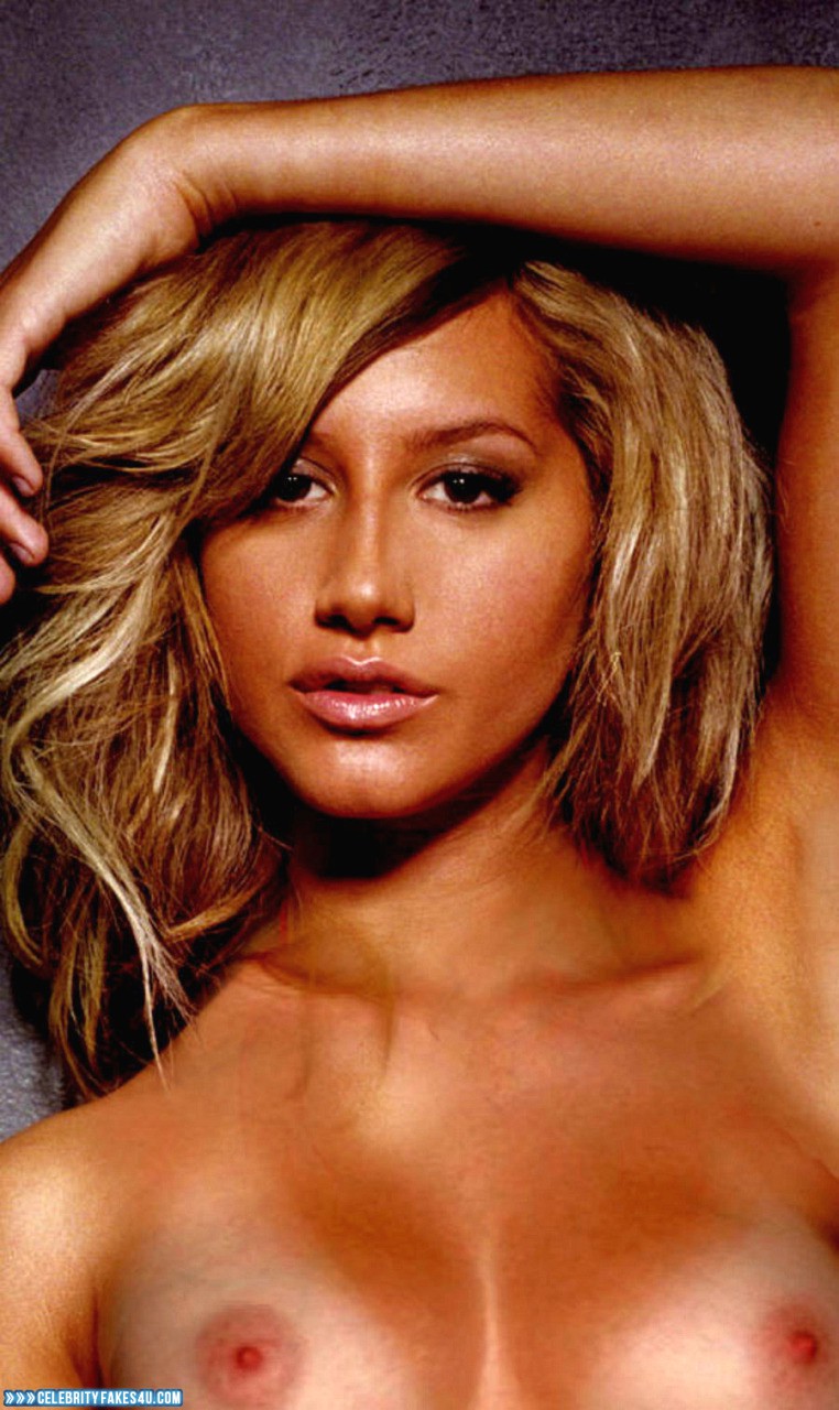 Ashley Tisdale Boobs 004 Celebrity Fakes 4U