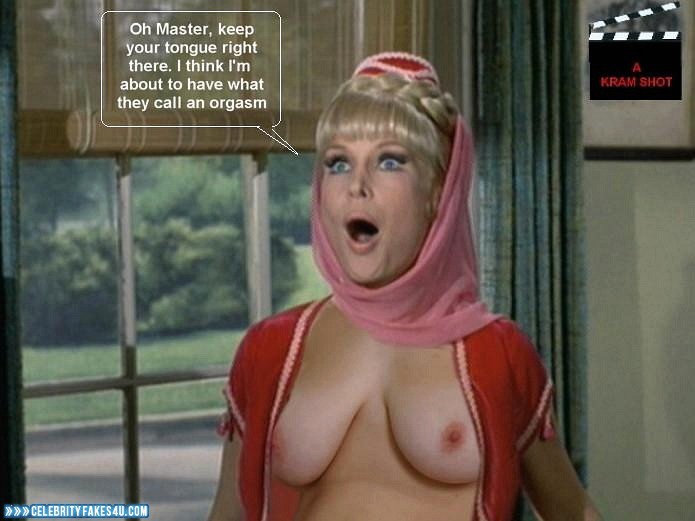Barbara Eden Boobs I Dream Of Jeannie Naked Celebrityfakes U Com