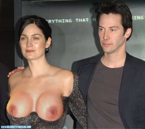 Carrie Anne Moss Big Breasts Public Porn Celebrity Fakes U