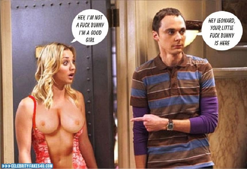 Kaley Cuoco Breasts Big Bang Theory Porn Fake 001