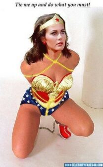 Lynda Carter Rope Play Bondage Wonder Woman Xxx Celebrity Fakes U