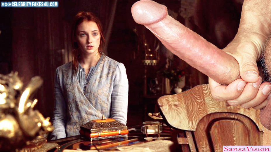 Sophie Turner As Sansa Stark Game Of Thrones Sex Fake 001