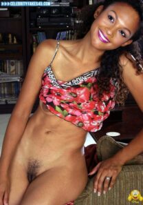 Alesha Dixon Pantieless Nip Slip Naked 001
