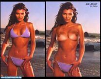 Ali Landry Topless Beach Nsfw 001