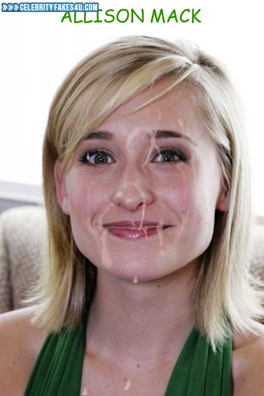 Allison Mack Fake, Blonde, Cum Facial, Horny, Porn