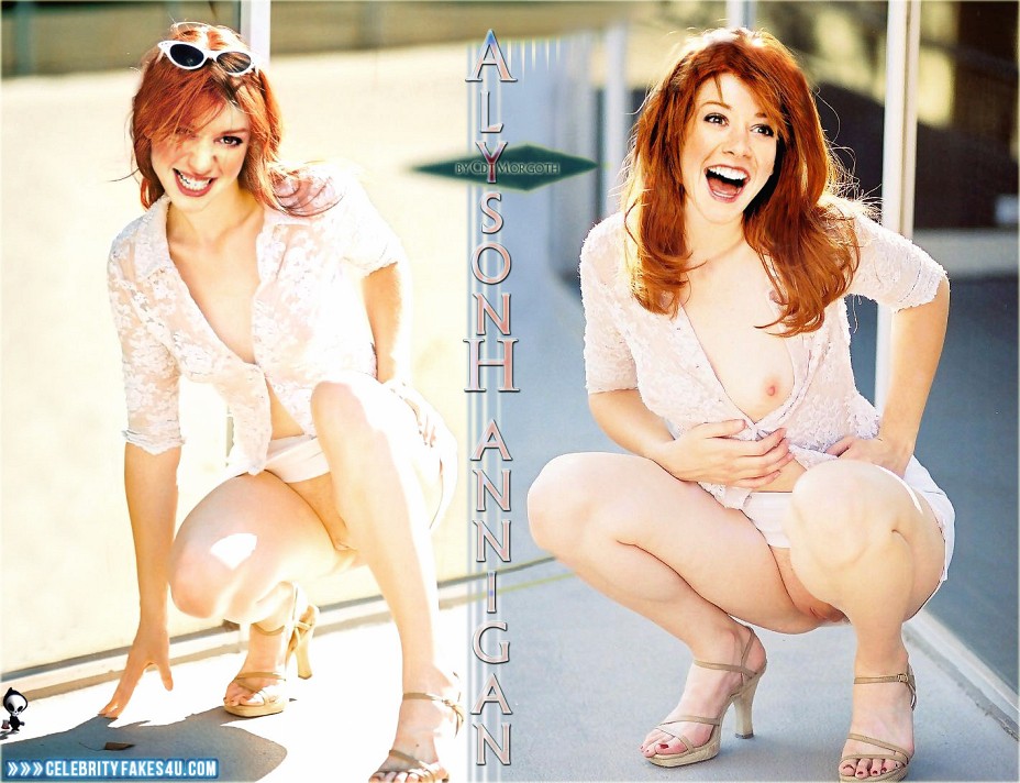 Alyson Hannigan Fake, Pantiless, Porn