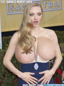 Amanda Seyfried Huge Tits Public Fake 001