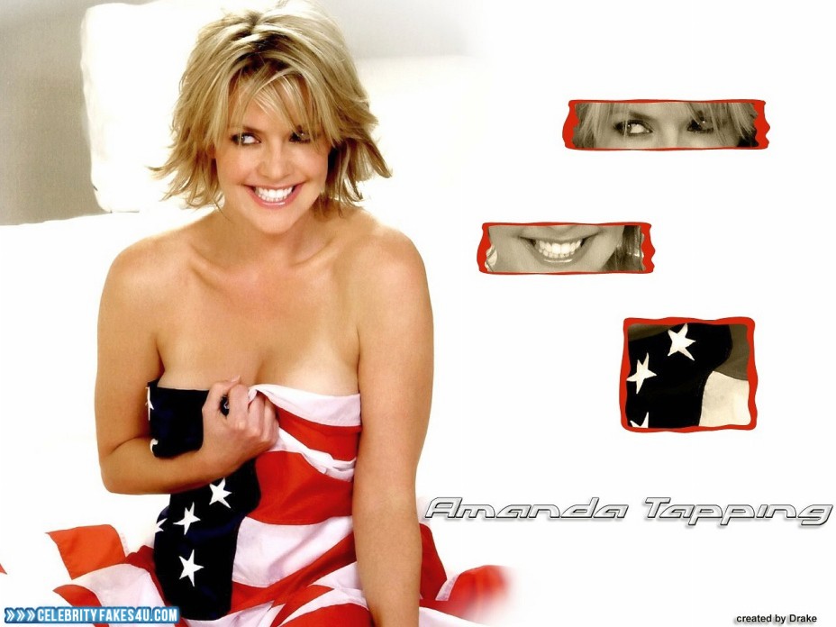 Amanda Tapping Fake, Horny, Nude, Porn