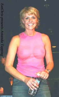 Amanda Tapping Public See Thru Nsfw 001