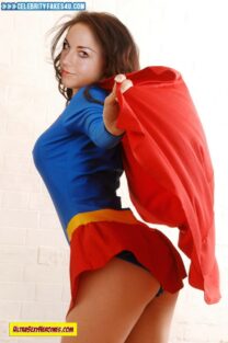 Amy Lee Hot Supergirl Nsfw 001