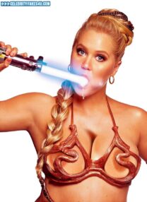 Amy Schumer Star Wars Swallowing Cumslut Fake 001