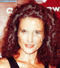 Andie MacDowell Huge Cum Facial Fake