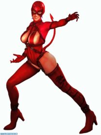 Andrea Parker Costume Cartoon Naked Fake 001