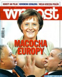 Angela Merkel Boobs Sucked Magazine Cover Xxx 001