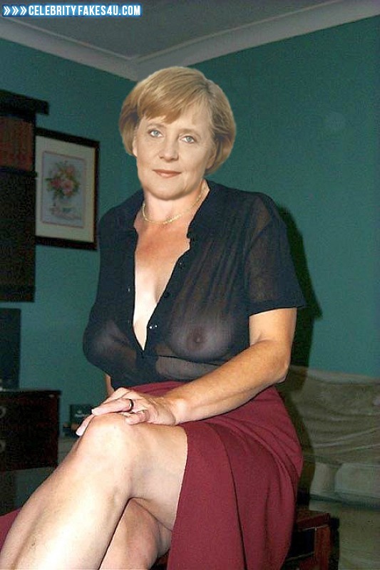 Angela Merkel Fake, Homemade, See-Thru, Tits, Porn