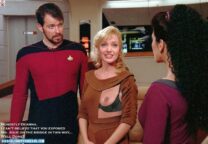 Angelina Jolie Breasts Star Trek Nude 001