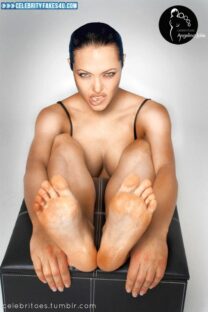 Angelina Jolie Feet Cumshot Nudes 001