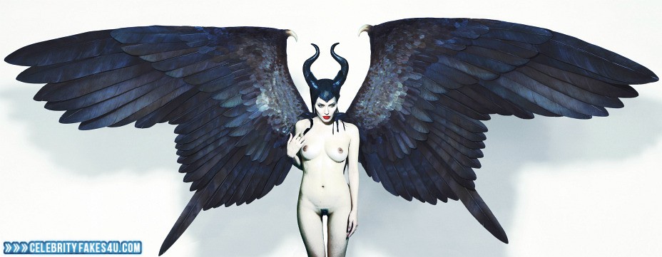 Angelina Jolie Fake, Maleficent (film), Naked Body / Fully Nude, Nude, Series, Tits, Porn