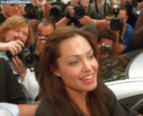 Angelina Jolie Public Cum Facial 001