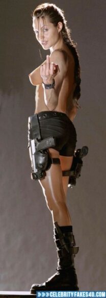 Angelina Jolie Sideboob Tomb Raider Xxx 001