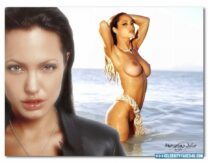 Angelina Jolie Wet Great Tits Porn 001