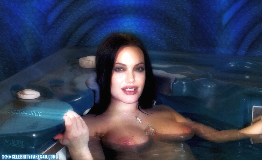 Angelina Jolie Fake, Nude, Tits, Wet, Porn