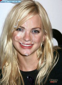 Anna Faris Blonde Facial Fake 001