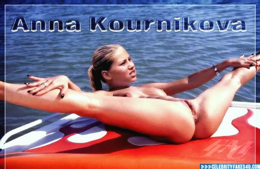 Anna Kournikova Fake, Flexible, Legs Spread, Porn