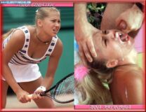 Anna Kournikova Swallowing Cumslut Sex 001