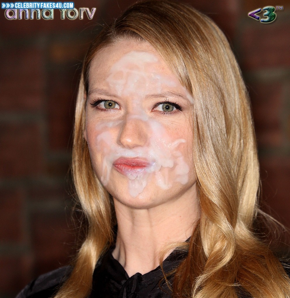 Anna Torv Fake, Blonde, Cum Facial, Cumshot, Public, Porn