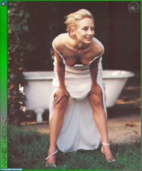 Anne Heche Boobs Outdoors Fake 001