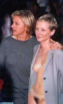 Anne Heche Hairy Pussy Lesbian Nsfw Fake 001