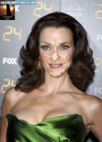 Annie Wersching Cum Facial Fake 001