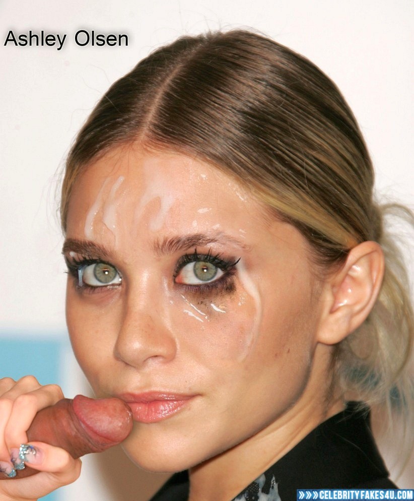 Ashley Olsen Fake, Cum Facial, Cumshot, Handjob, Sex, Porn