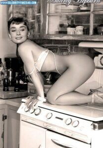 Audrey Hepburn Naked Body Legs Fake 001