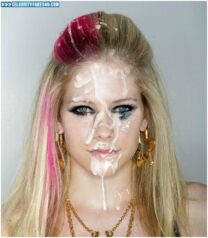 Avril Lavigne Big Cumshot Facial 001