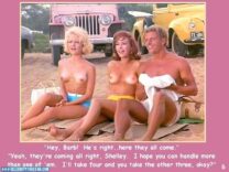 Barbara Eden Boobs Beach Nsfw 001