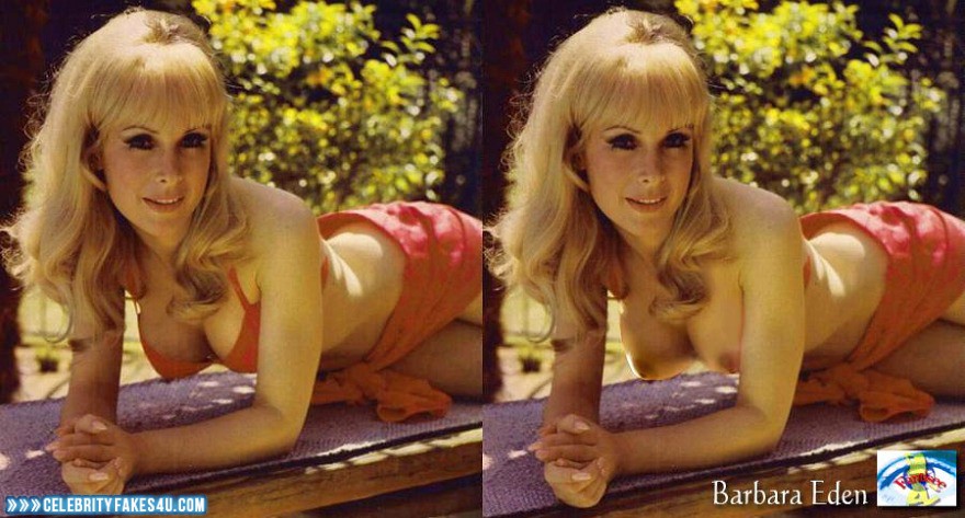 Barbara Eden Fake, I Dream of Jeannie (TV Series), Nude, Series, Tits, Porn