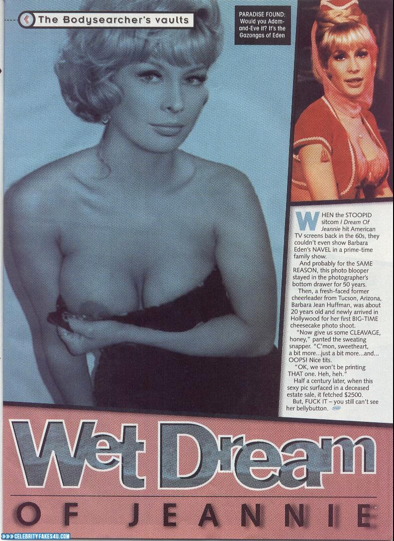 Barbara Eden Nipple Slip Magazine Cover 001 « Celebrity Fakes 4U