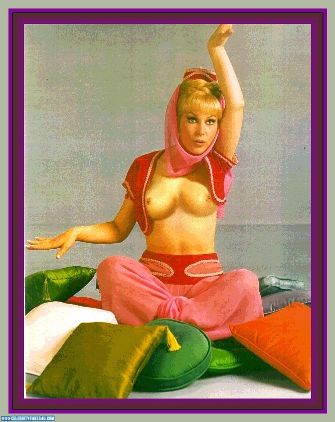 Barbara Eden Fake, I Dream of Jeannie (TV Series), Nude, Series, Tits, Porn