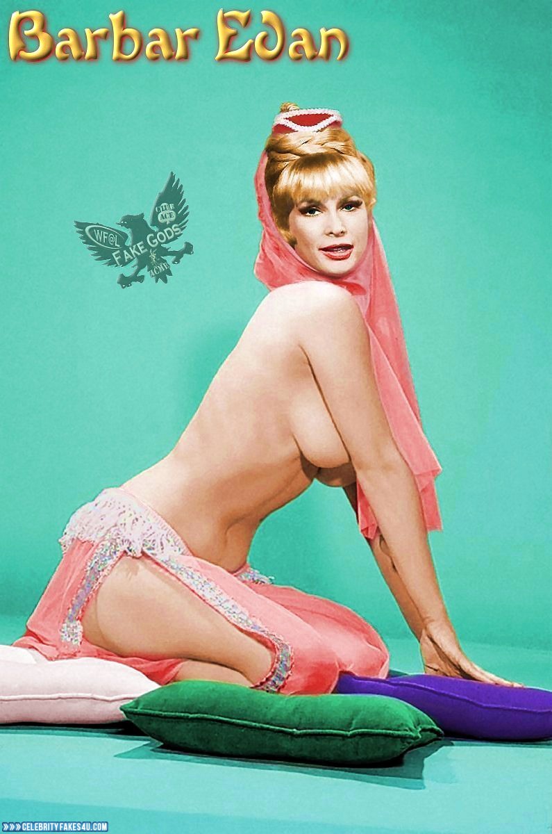 Barbara Eden Fake, Horny, I Dream of Jeannie (TV Series), Series, Sideboob, Tits, Porn