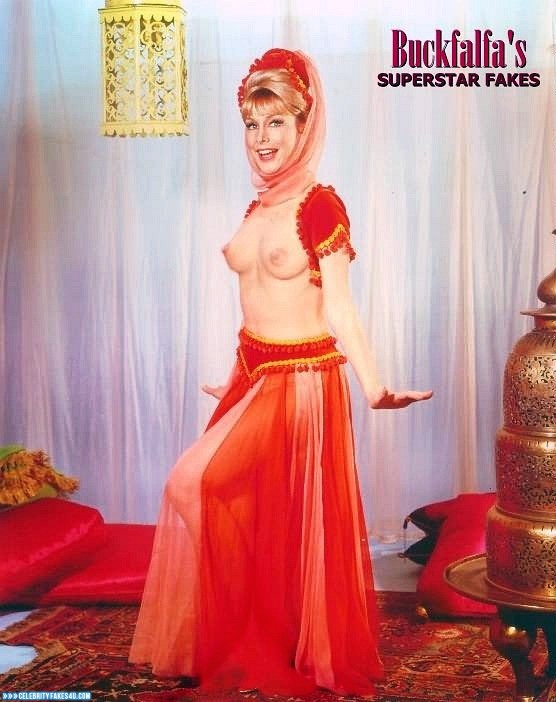 Barbara Eden Fake, I Dream of Jeannie (TV Series), Series, Tits, Topless, Porn