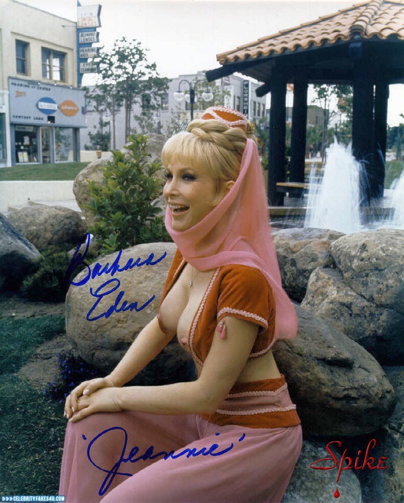 Barbara Eden Fake, I Dream of Jeannie (TV Series), Nip Slip, Public, Series, Tits, Porn