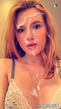 Bella Thorne Facial Selfie Porn 001