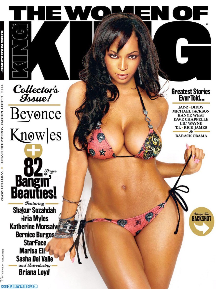 Beyonce Knowles Fake, Bikini, Horny, Magazine Cover, Tits, Very Nice Tits, Porn