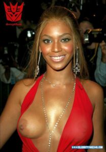 Beyonce Knowles Nip Slip See Thru Naked 001