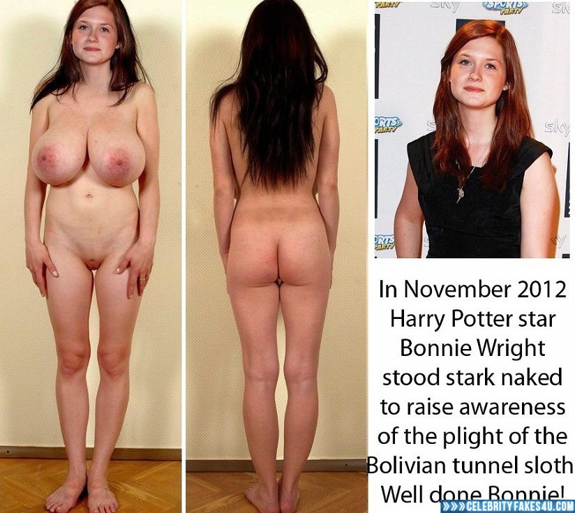 Bonnie Wright Fake, Ass, Big Tits, Nude, Tits, Porn