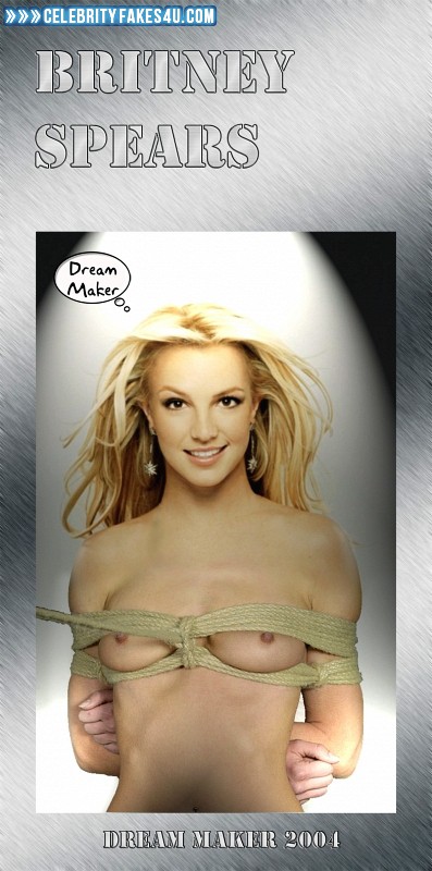 Britney Spears Fake, Bondage, Nipple Pokies, Porn