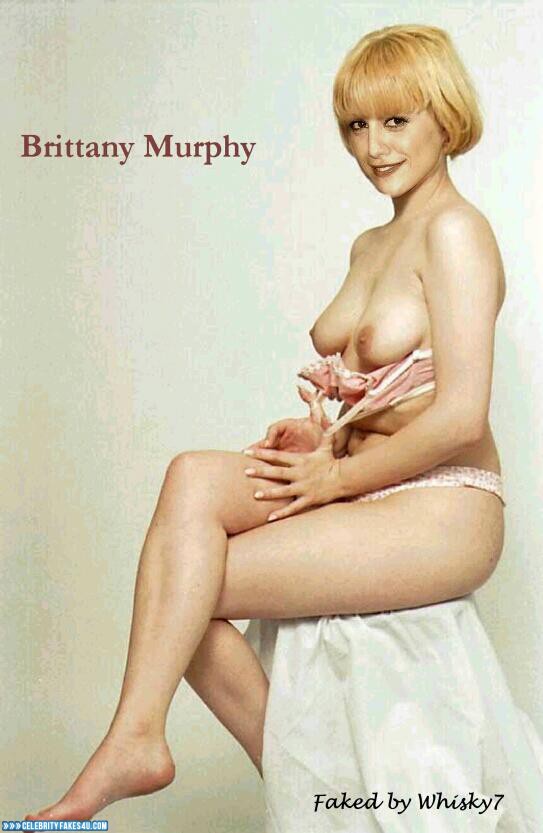 Brittany Murphy Fake, Flashing Tits, Nude, Sexy Legs, Tits, Porn