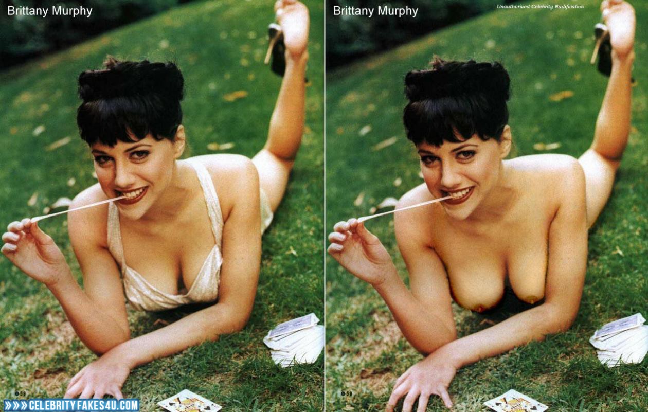 Brittany Murphy Fake, Nude, Outdoor, Tits, Porn